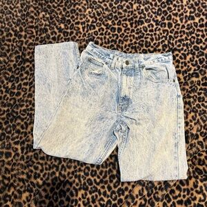 Authentic Gitano 80’s light acid wash jeans